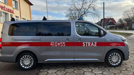 Nowy mikrobus dla Powiatowej Państwowej Straży Pożarnej w Hrubieszowie