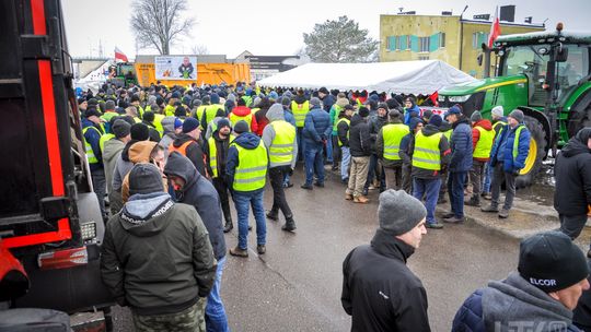 Wielki Protest Rolników w Hrubieszowie. Walka o przyszłość Polskiego Rolnictwa! [ZDJĘCIA]