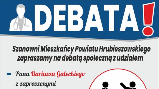 Debata dotycząca obecnej i przyszłej sytuacji Szpitala Powiatowego