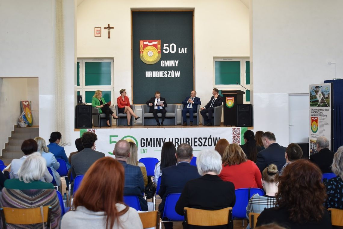 Konferencja podsumowująca obchody Jubileuszu 50-lecia Gminy Hrubieszów