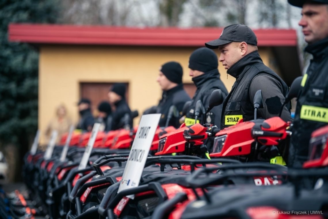 Przekazania quadów dla OSP z powiatu hrubieszowskiego