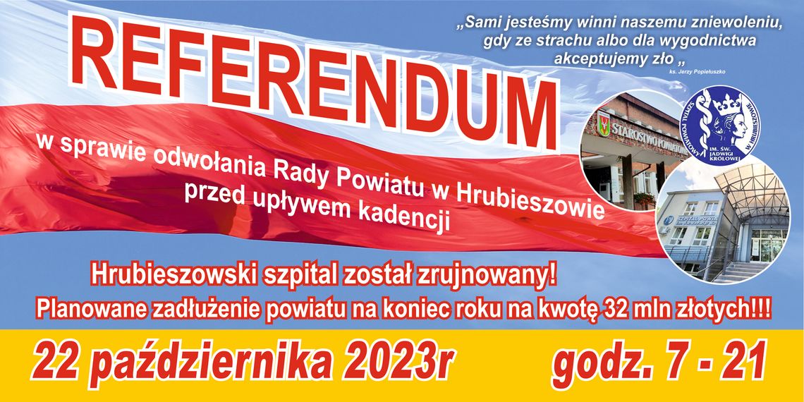 Referendum w sprawie odwołania Rady Powiatu w Hrubieszowie