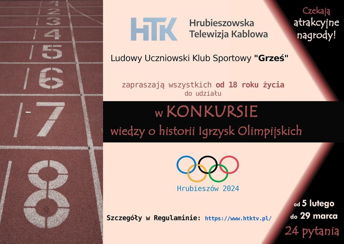 Sprawdź swoją wiedzę o historii Igrzysk Olimpijskich! Czwarte pytanie konkursowe