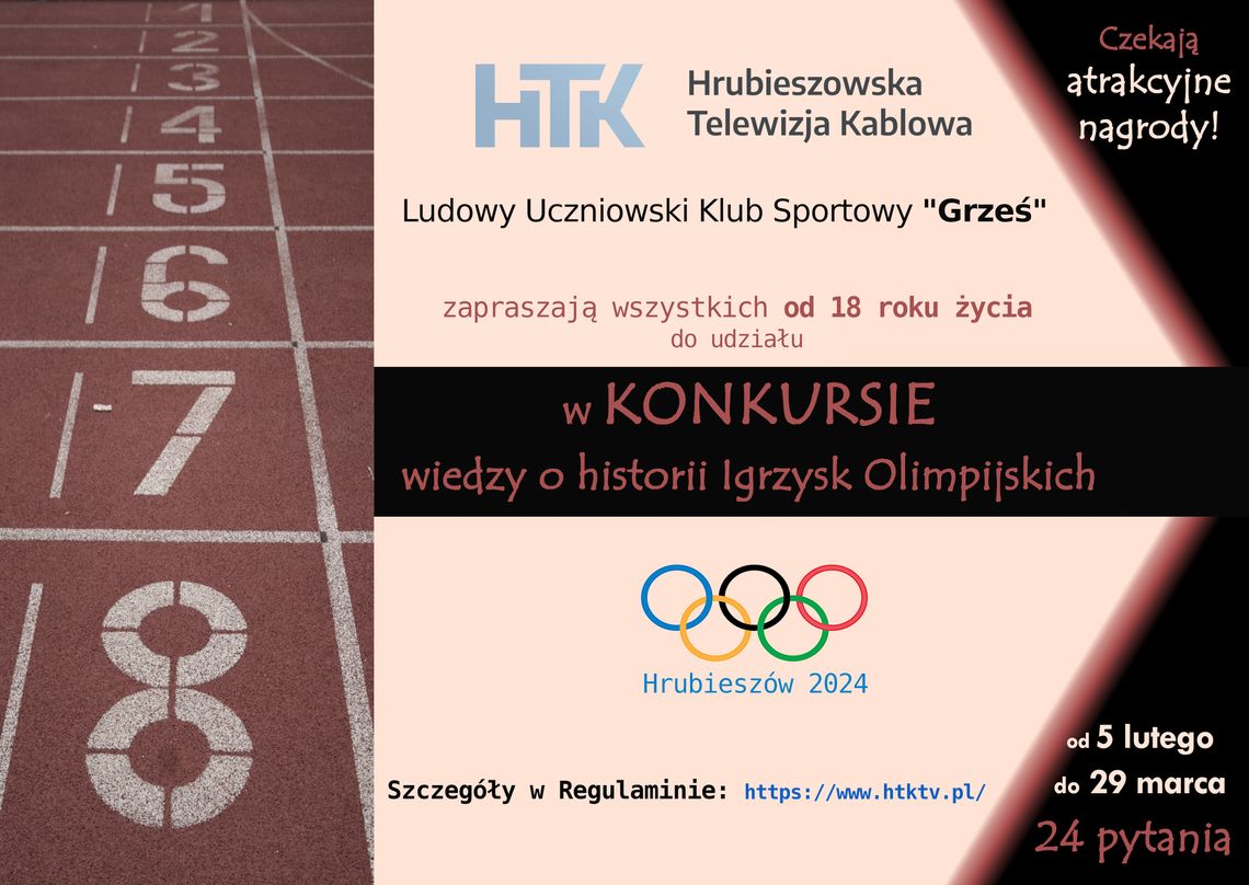 Sprawdź swoją wiedzę o historii Igrzysk Olimpijskich i wygraj nagrody!