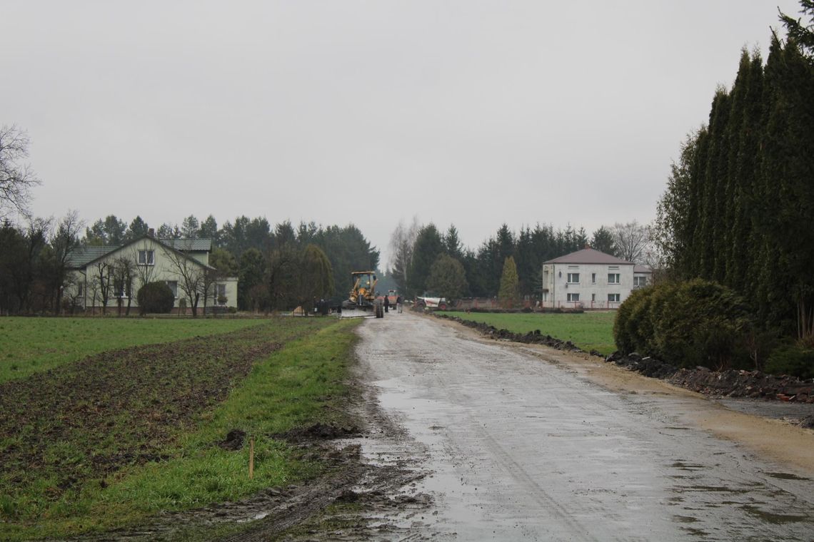 Trwa remont drogi Czerniczyn-Metelin