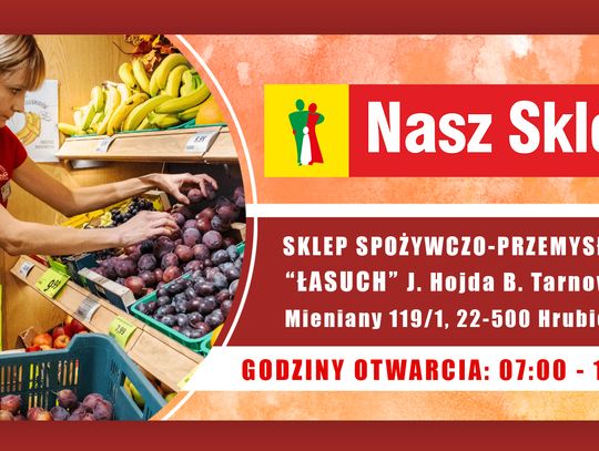 SKLEP SPOŻYWCZO-PRZEMYSŁOWY “ŁASUCH” - Mieniany 119/1