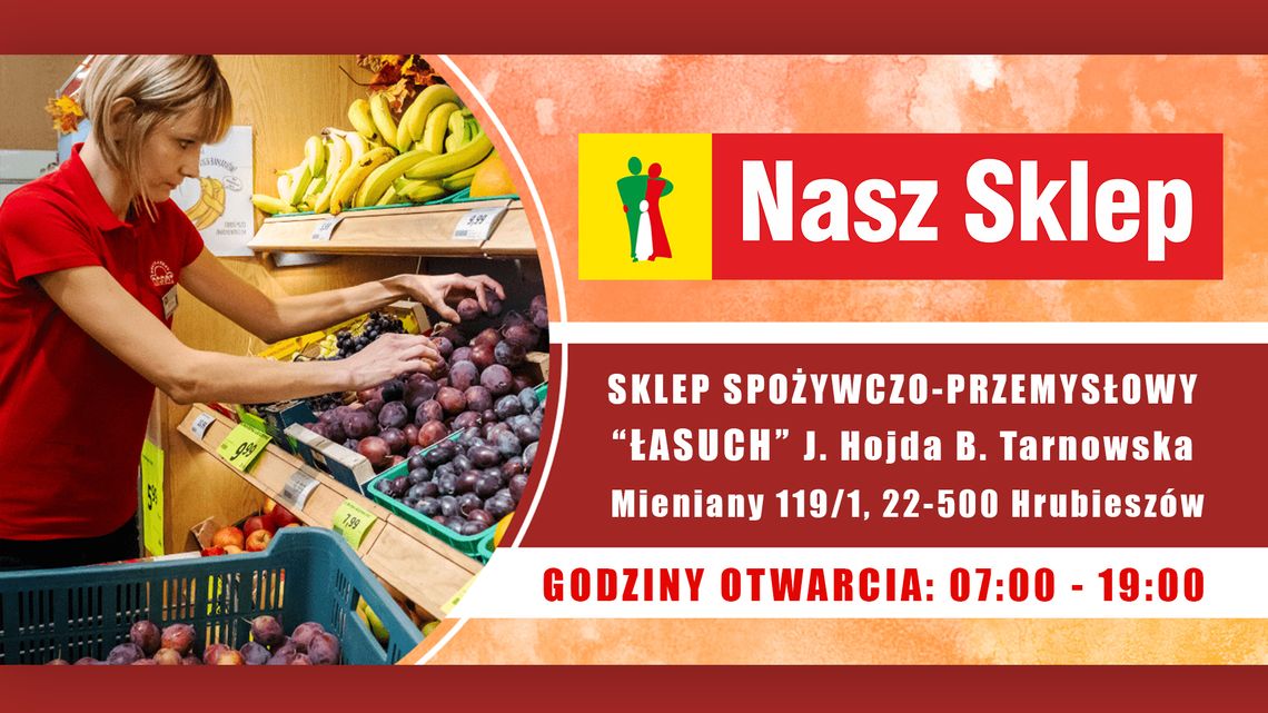 SKLEP SPOŻYWCZO-PRZEMYSŁOWY “ŁASUCH” - Mieniany 119/1