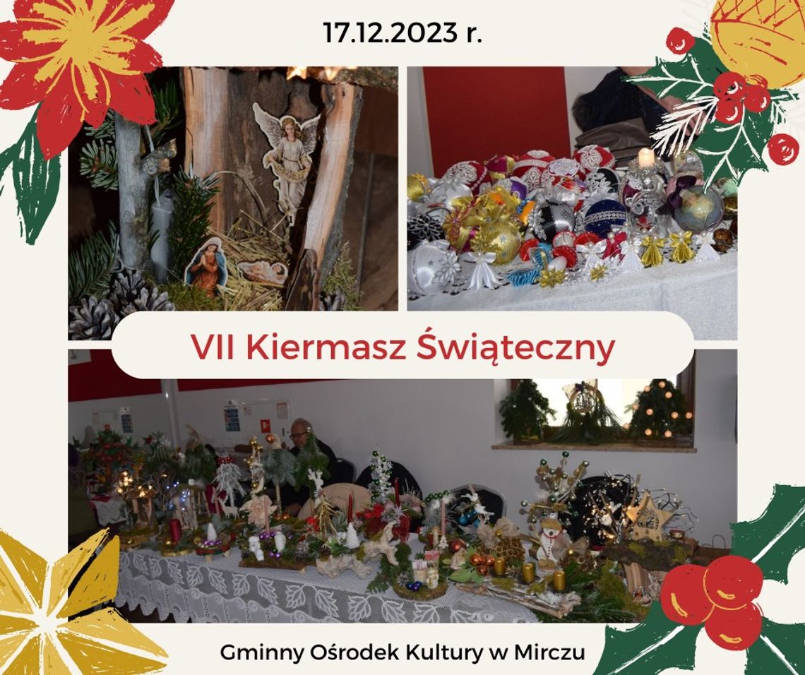 Gminny Ośrodek Kultury w Mirczu: VII Kiermasz Świąteczny Gminny Ośrodek Kultury w Mirczu: VII Kiermasz Świąteczny