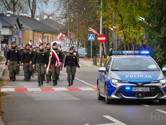 Marsz Niepodległości Zespołu Szkół nr 3 im. Tadeusza Kościuszki w Hrubieszowie